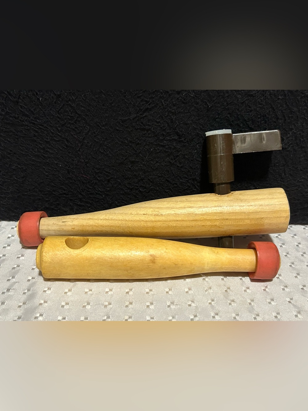 F.A. Kesper Plastic/Wood Tap Faucet Beer Keg 1970s Vintage Home Bar Man Cave